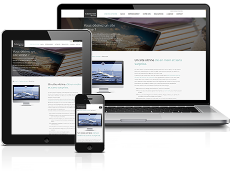 Site vitrine complet et sur mesure